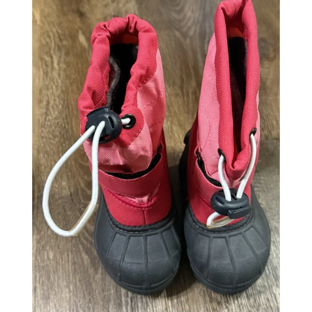 Columbia Kids Powderbug Plus II Winter Snow Boots size 6 Toddler NWOT Insulated